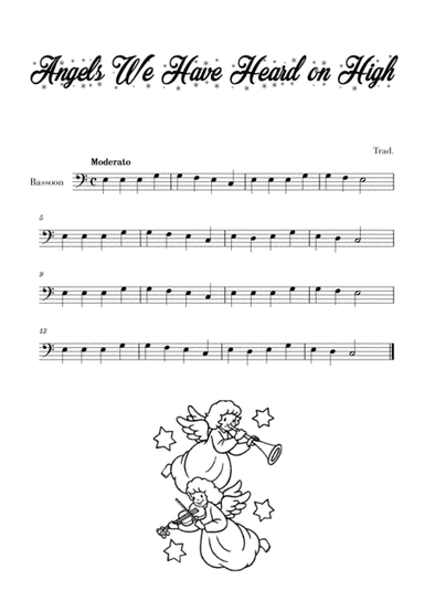 Cantique de Noël (for Bassoon) (arr. Cadenza Editions)