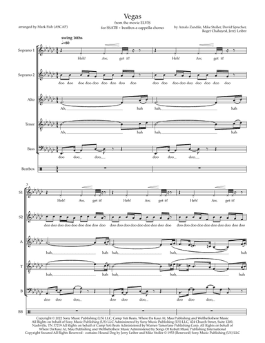 Vegas (arr. Mark Fish (ASCAP))