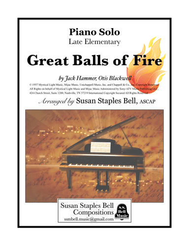 Great Balls Of Fire (arr. Susan Staples Bell)