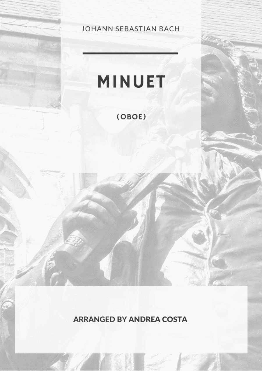 Minuet in D Minor (arr. Andrea Costa)
