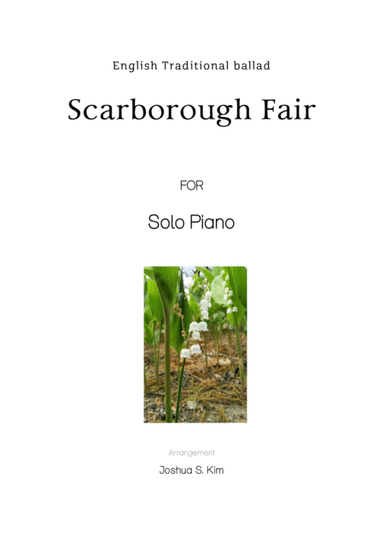 Scarborough Fair for Solo Piano (Easy Piano) (arr. Joshua Jun S. Kim)