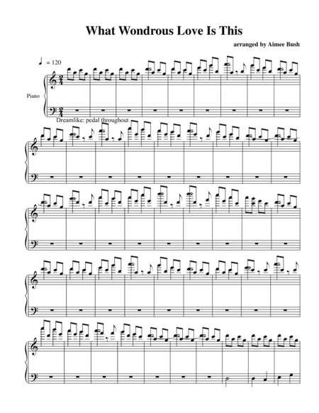 What Wondrous Love Is This (arr. Aimee Bush)