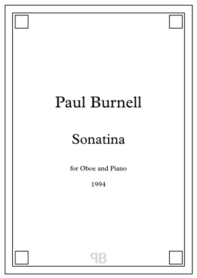 Sonatina for Oboe and Piano