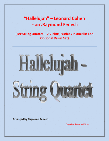 Hallelujah (arr. Raymond Fenech)