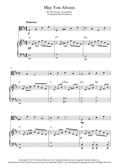 May You Always (arr. Kaiserin Rebecca)
