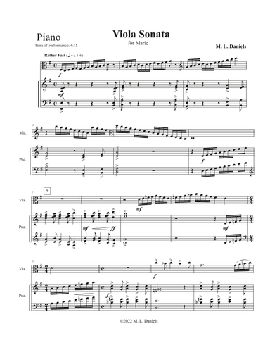 viola sonata