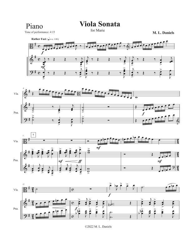 viola sonata