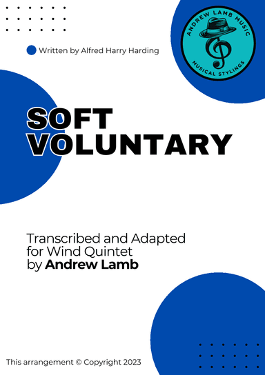 Alfred Harry Harding | Soft Voluntary | for Wind Quintet (arr. Andrew Lamb)