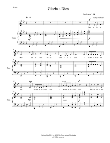 Gloria a Dios (Christmas song for kids)