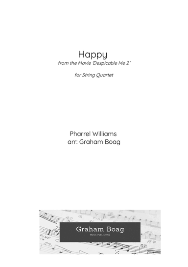Happy (arr. Graham Boag)