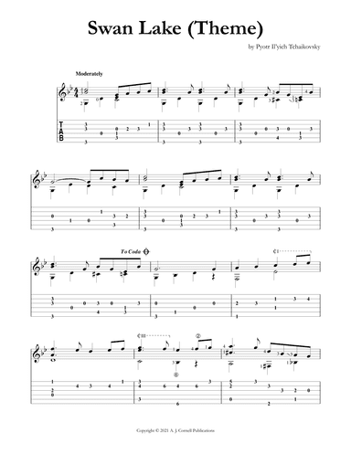 Swan Lake (Theme) (arr. Mark Phillips)