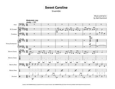 Sweet Caroline (arr. David Lartey)