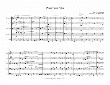 Pennsylvania Polka (arr. Dean Mounts)