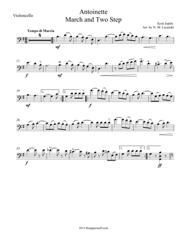 Antoinette (arr. Nick Lacanski)