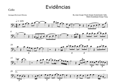 Evidencias (arr. Josiel Oliveira)