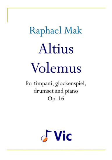 Altius Volemus, op. 16