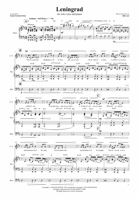 Leningrad (arr. Stefan Friedrich Platte)