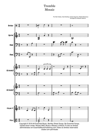 Tremble (arr. by ezequiel zeferino)