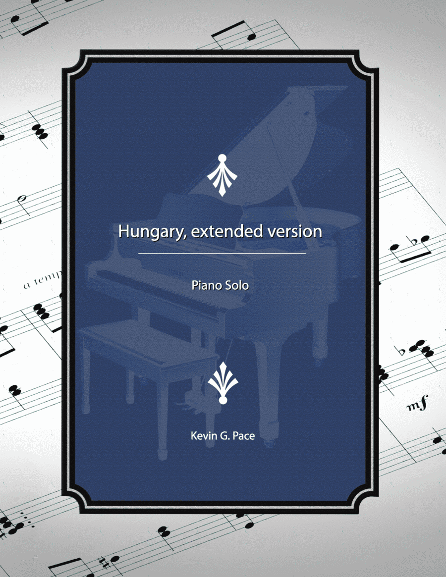 Hungary, extended version - piano solo