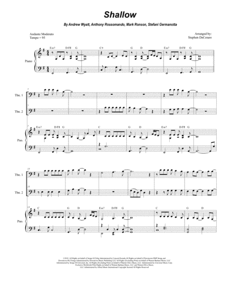 Shallow (arr. Stephen DeCesare)