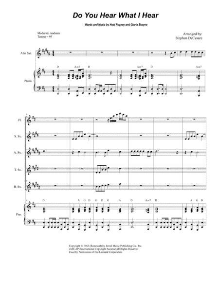 Do You Hear What I Hear (arr. Stephen DeCesare)