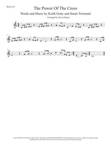 The Power Of The Cross (Oh To See The Dawn) (arr. Kevin Busse)