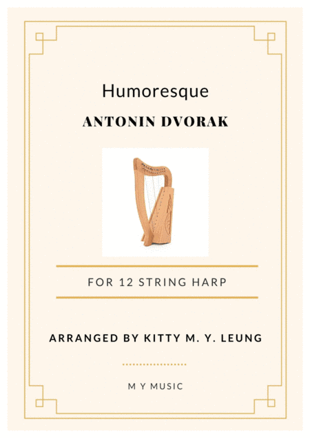 Humoresque by Dvorak - 12 String Harp (arr. Kitty M. Y. Leung)
