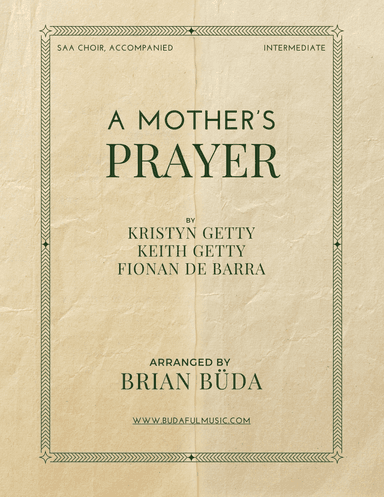 A Mother's Prayer (arr. Brian Buda)