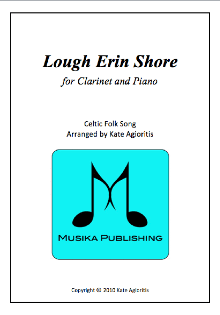 Lough Erin Shore - for Bb Clarinet and Piano (arr. Kate Agioritis)