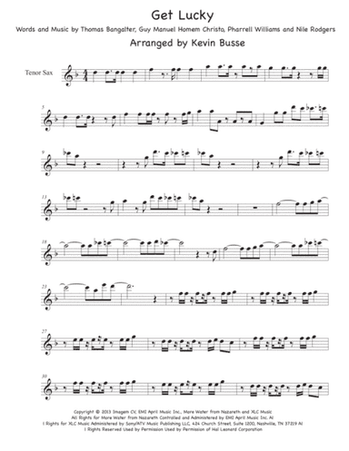 Get Lucky (arr. Kevin Busse)