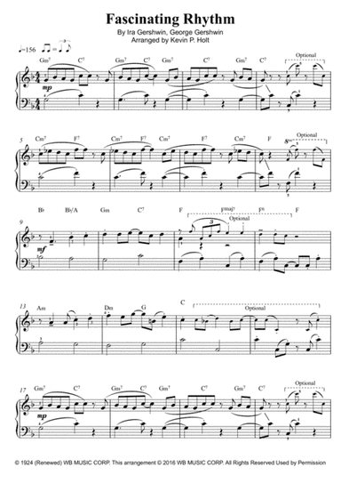Fascinating Rhythm (arr. Kevin P. Holt)