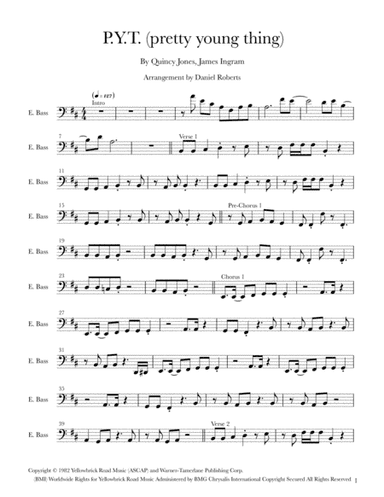 P.y.t. (pretty Young Thing) (arr. Daniel Roberts)