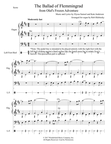 The Ballad Of Flemmingrad (arr. Rob Hlebinsky)