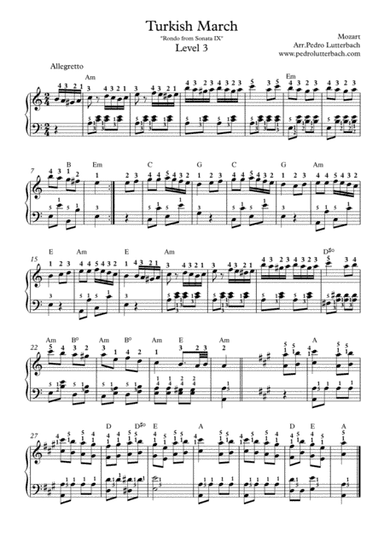 Turkish March (arr. Pedro Lutterbach)