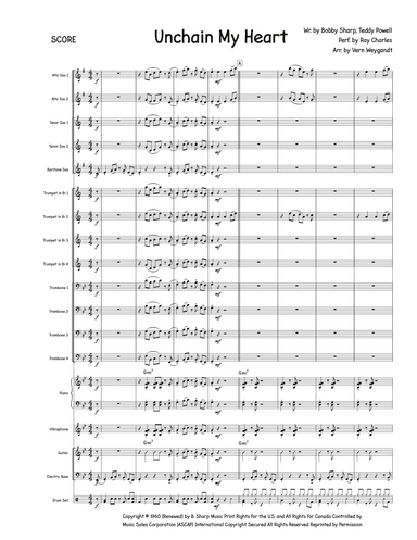Unchain My Heart (arr. Vern Weygandt)