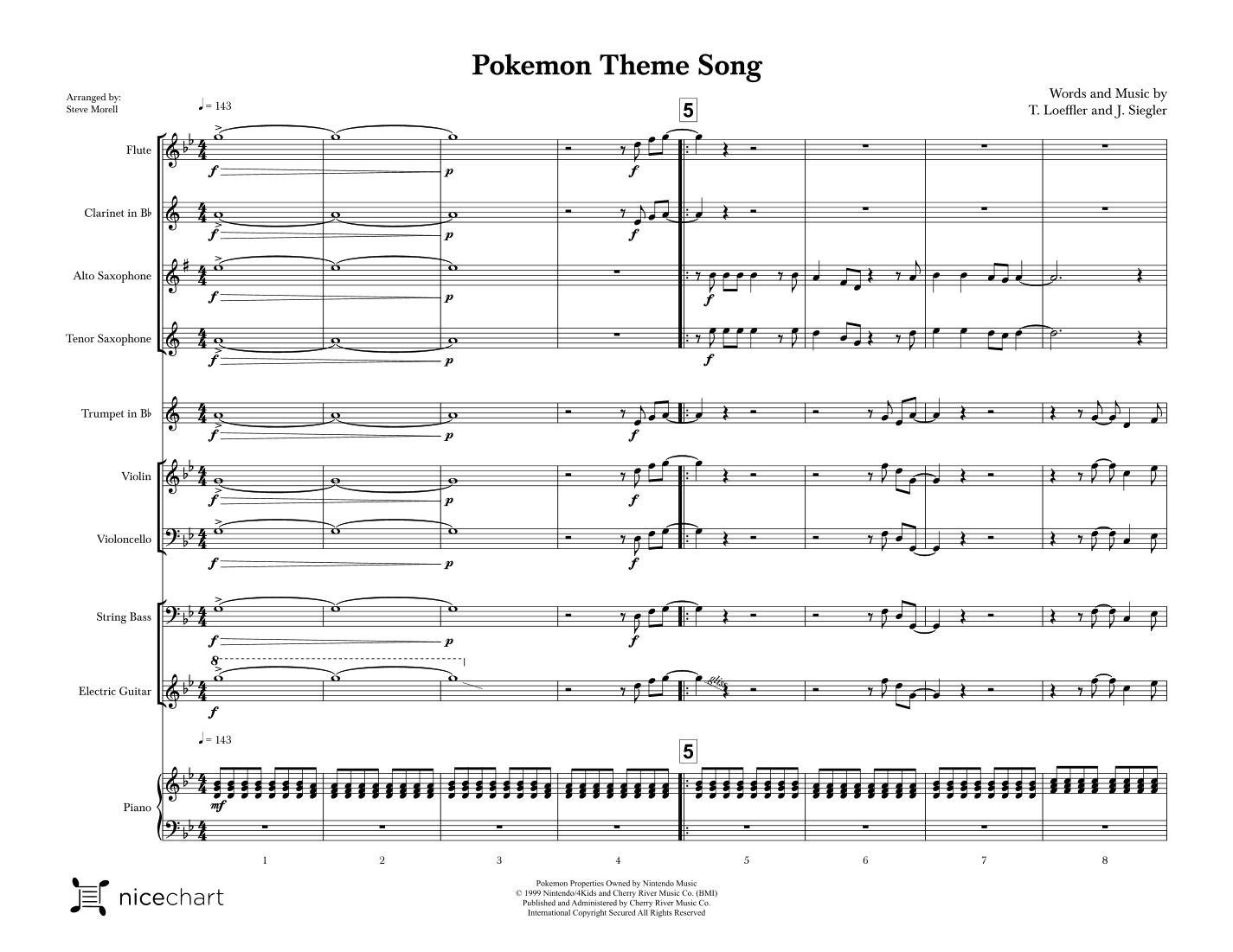 Pokemon (dance Mix) (arr. Steve Morell)