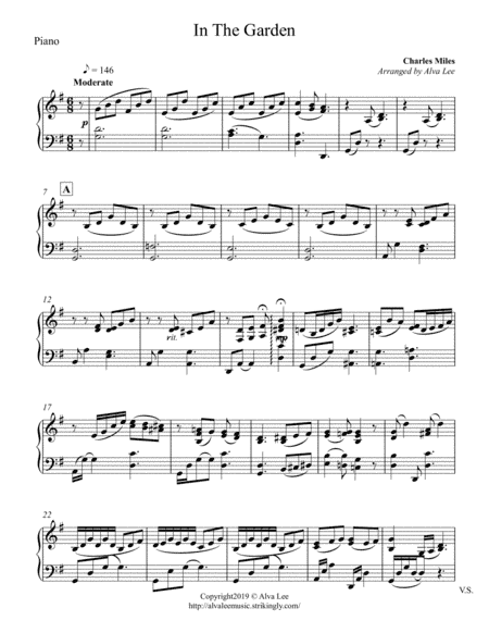In the Garden (arr. Alva Lee)