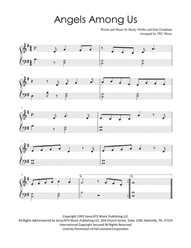 Angels Among Us (arr. TEC Music)