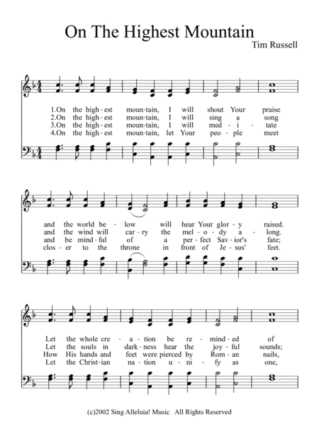 On The Highest Mountain