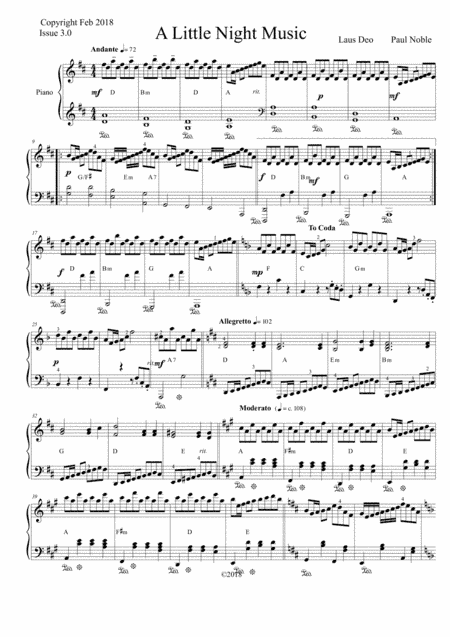 A Little Night Music 3.0