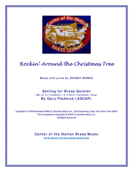 Rockin' Around The Christmas Tree (arr. Gary Fladmoe (ASCAP))