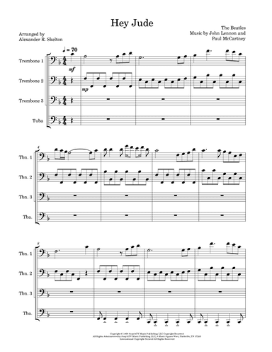 Hey Jude (arr. Alexander R. Skelton)
