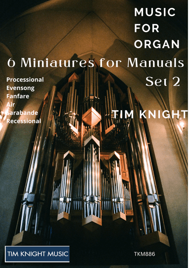 Organ Music - Six miniatures for manuals set 2