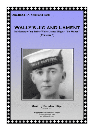 Wally's Jig and Lament - Orchestra Score and Parts