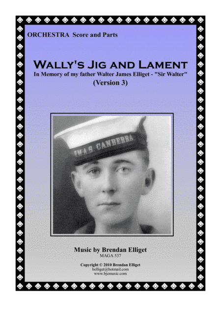 Wally's Jig and Lament - Orchestra Score and Parts