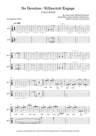 No Devotion (arr. koki31)