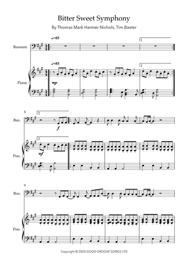 Bittersweet Symphony (arr. Matthew pyeon)