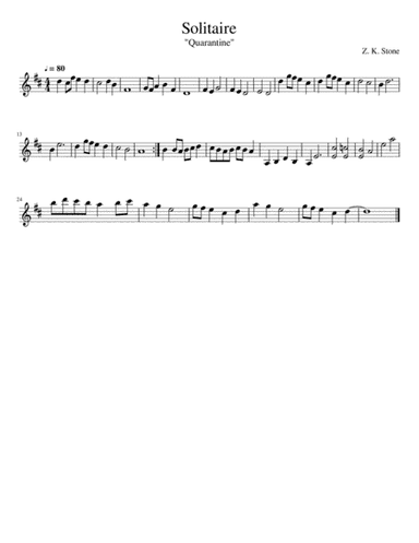 Solitaire "Quarantine"