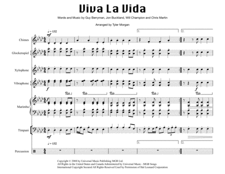 Viva La Vida (arr. Tyler Morgan)
