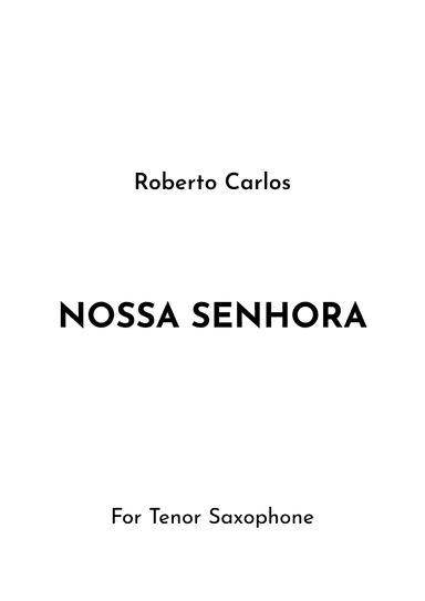Nossa Senhora (arr. Jireh J.)